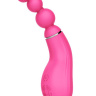 Розовый вибратор Barbara с вращением - 13,9 см. купить в секс шопе
