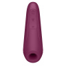 Бордовый вакуум-волновой стимулятор Satisfyer Curvy 1+ купить в секс шопе