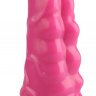 Розовая анальная втулка с венками - 18 см. купить в секс шопе