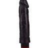 Чёрный вибратор-реалистик с чётко очерченной головкой - 20,5 см. купить в секс шопе