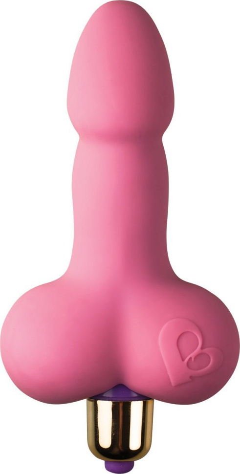 Вибростимулятор-фаллос Little Cocky - 12 см. купить в секс шопе
