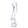 Изогнутый стеклянный стимулятор G-точки Curved G-Spot - 15,2 см. купить в секс шопе