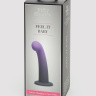 Фиолетовый, меняющий цвет фаллоимитатор Feel It Baby Colour-Changing Silicone G-Spot Dildo - 17,8 см. купить в секс шопе
