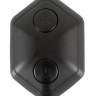 Черный вибростимулятор простаты Butt Plug с функцией расширения - 10,7 см. купить в секс шопе