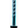 Классический вибратор TOYFA Trio Vibe голубого цвета - 18 см. купить в секс шопе