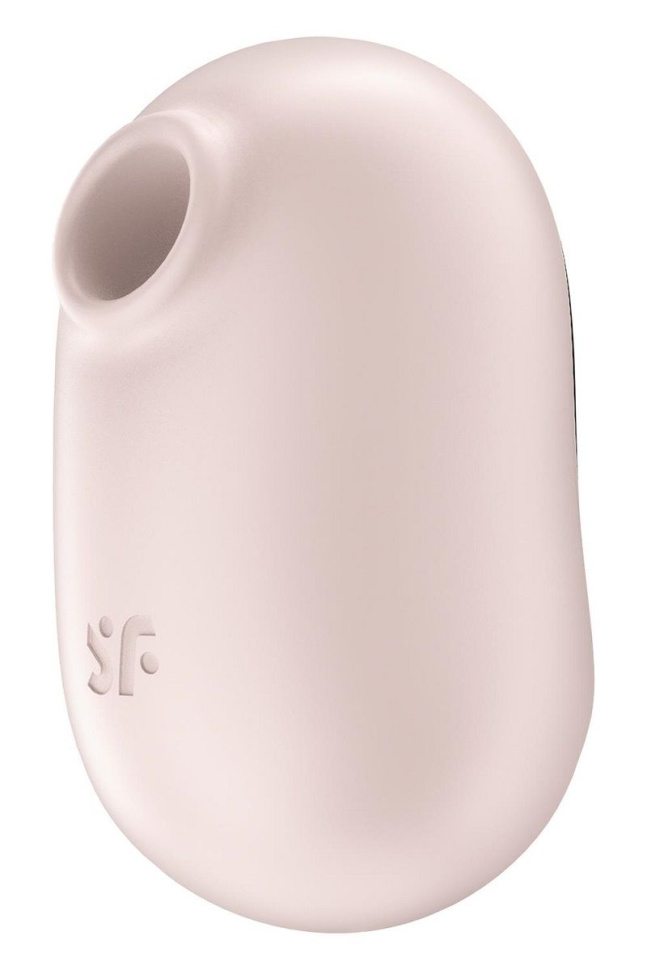 Бежевый вакуумный вибростимулятор клитора Satisfyer Pro To Go 2 купить в секс шопе