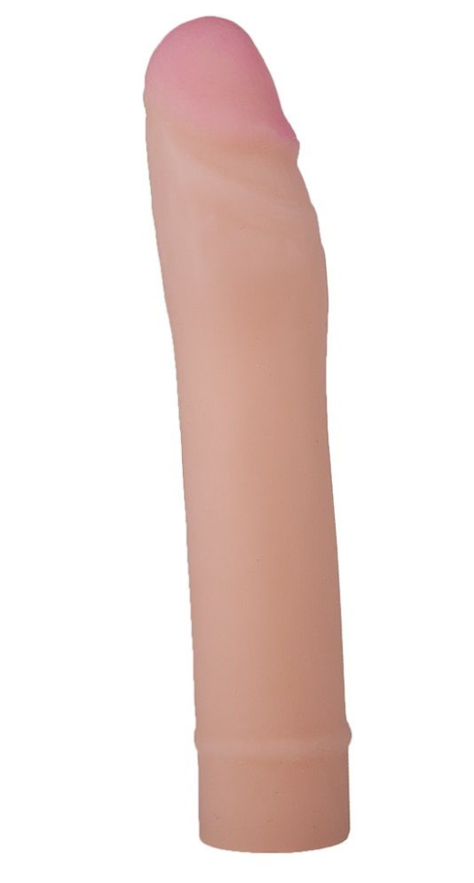 Телесная насадка-удлинитель из неоскин - 19,5 см. купить в секс шопе