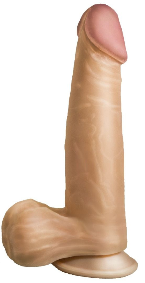 Телесный фаллоимитатор HUMAN COPY 7,3  - 18,5 см. купить в секс шопе