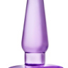 Фиолетовая анальная пробка Eclipse Pleaser Small - 10,8 см. купить в секс шопе