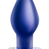 Синяя анальная пробка 02 Plug - 13,3 см. купить в секс шопе