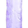 Фиолетовый фаллоимитатор Distortion - 18 см. купить в секс шопе