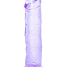 Фиолетовый фаллоимитатор Distortion - 18 см. купить в секс шопе