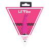 Розовый силиконовый вибратор Lil Rabbit с ушками - 13 см. купить в секс шопе