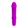 Фиолетовый мини-вибратор Justin -13,5 см. купить в секс шопе