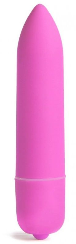 Розовая вибропуля X-Basic Long Bullet-10 speeds - 9 см. купить в секс шопе