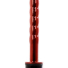 Классический вибратор TOYFA Trio Vibe красного цвета - 18 см. купить в секс шопе