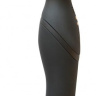 Черный двусторонний вибромассажер Heating Wand с нагревом - 22 см. купить в секс шопе