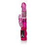 Розовый вибромассажер Petite Jack Rabbit - 24 см. купить в секс шопе