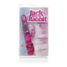 Розовый вибромассажер Petite Jack Rabbit - 24 см. купить в секс шопе