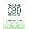 Массажное масло Natural CBD Massage Oil - 50 мл. купить в секс шопе