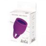 Лиловая менструальная чаша Tulip - 15 мл. купить в секс шопе