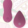 Фиолетовые вагинальные виброшарики Dea с пультом ДУ купить в секс шопе