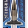 Дымчатая вибровтулка Purrfect Plug Smoke - 9,5 см. купить в секс шопе