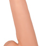 Фаллоимитатор на присоске телесного цвета - 15,5 см. купить в секс шопе