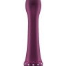 Вибратор с кристаллами The Diamond Purple - 16,5 см. купить в секс шопе