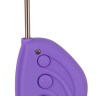 Фиолетовый вибратор хай-тек Control Me Rabbit с пультом ДУ - 24 см. купить в секс шопе
