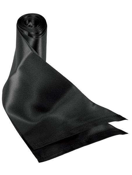 Чёрная лента для связывания Silky Sash Restraint - 122 см. купить в секс шопе