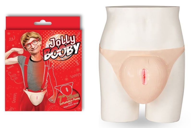 Надувная вагина с фиксацией JOLLY BOOBY-INFLATABLE PUSSY купить в секс шопе