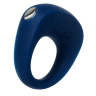 Синее эрекционное кольцо на пенис Satisfyer Ring 2 купить в секс шопе