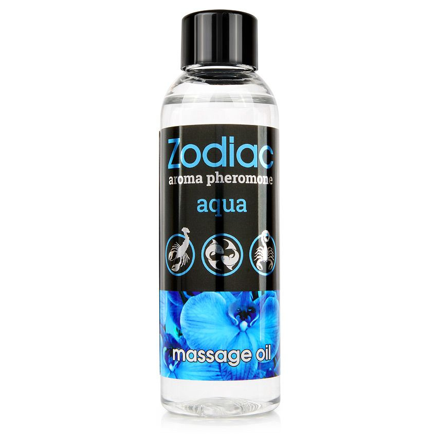 Массажное масло с феромонами ZODIAC Aqua - 75 мл. купить в секс шопе