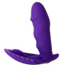 Фиолетовый вибратор для ношения в трусиках купить в секс шопе