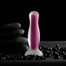 Розовая, светящаяся в темноте анальная втулка - 10 см. купить в секс шопе