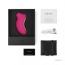Ярко-розовый клиторальный звуковой массажер Sona купить в секс шопе