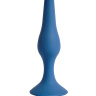 Синяя анальная пробка Gravity L - 12,5 см. купить в секс шопе
