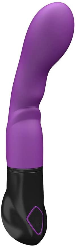 Фиолетовый вибратор для стимуляции G-точки Nyx - 20,1 см. купить в секс шопе