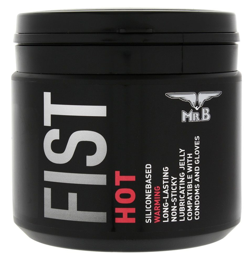 Силиконовый согревающий гель для фистинга Mister B Fist Hot Lube - 500 мл. купить в секс шопе