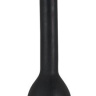 Чёрный вибростимулятор для уретры Silikon Dilator - 19 см. купить в секс шопе