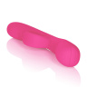 Розовый вибромассажер Impress Dove со стимуляцией клитора - 18 см. купить в секс шопе