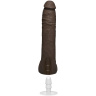 Коричневый фаллоимитатор Slayher со съемной присоской - 26,7 см. купить в секс шопе