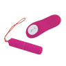 Розовая вибропуля Magic X20 с дистанционным пультом управления 20 режимами вибрации купить в секс шопе