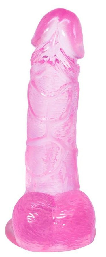Розовый фаллоимитатор Oxygen - 17,5 см. купить в секс шопе