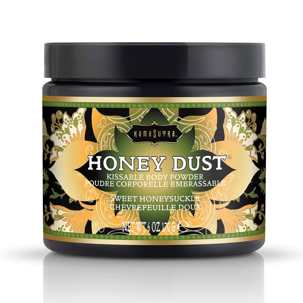 Пудра для тела Honey Dust Body Powder с ароматом жимолости - 170 гр. купить в секс шопе