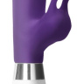 Фиолетовый вибратор-кролик Adonis - 22 см. купить в секс шопе