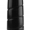 Черная винтообразная анальная втулка - 19,5 см. купить в секс шопе