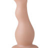 Телесный стимулятор простаты с изгибами - 13,5 см. купить в секс шопе