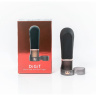 Черный вибромассажер-насадка на пальчик DiGiT - 9 см. купить в секс шопе